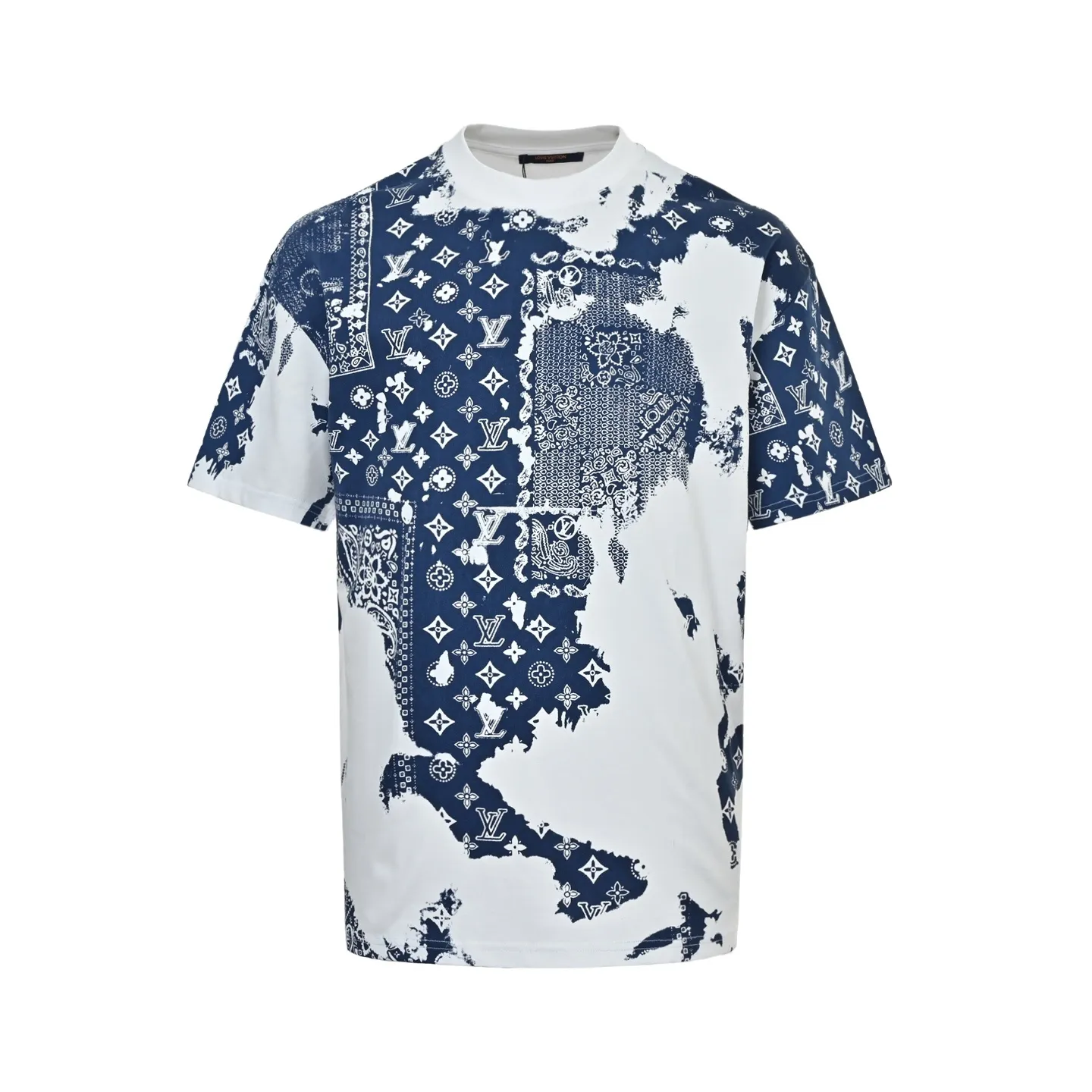 Louis Vuitton/Louis Vuitton Cashew Flower Series Short Sleeve